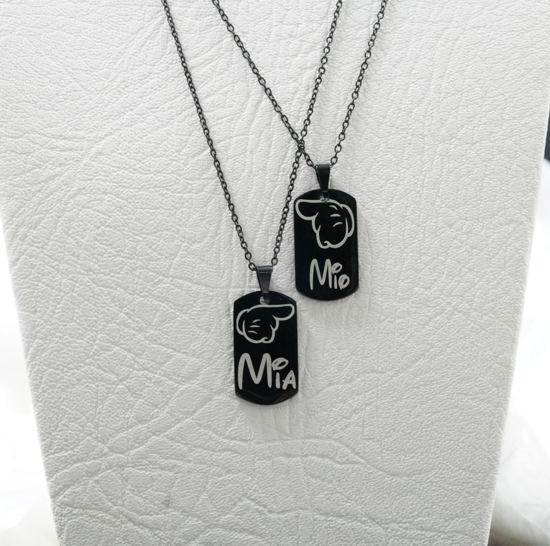 Miniatura 2 de JUEGUITO PAREJA MIO MIA PLACA GRANDE N-N